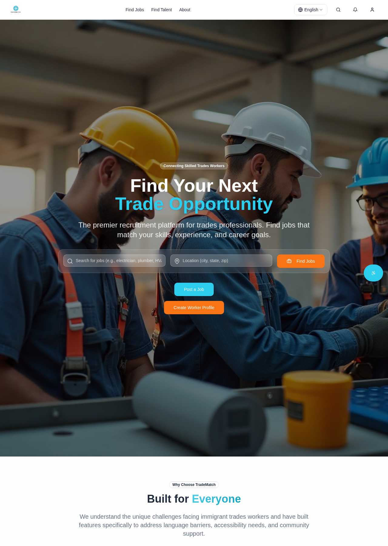 TradeMatch product work